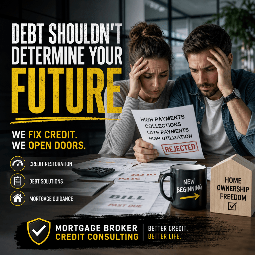 Mortgage credit consulting for a Texas borrower