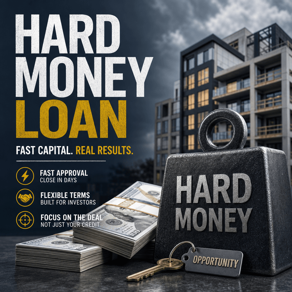 Hard money loan for a Texas real estate investor