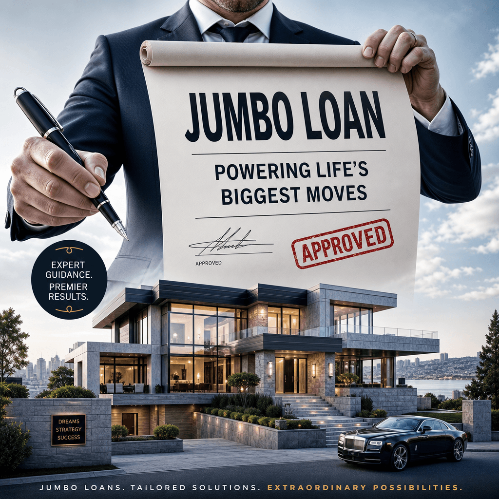 Jumbo loan financing for a larger home in Katy, Texas