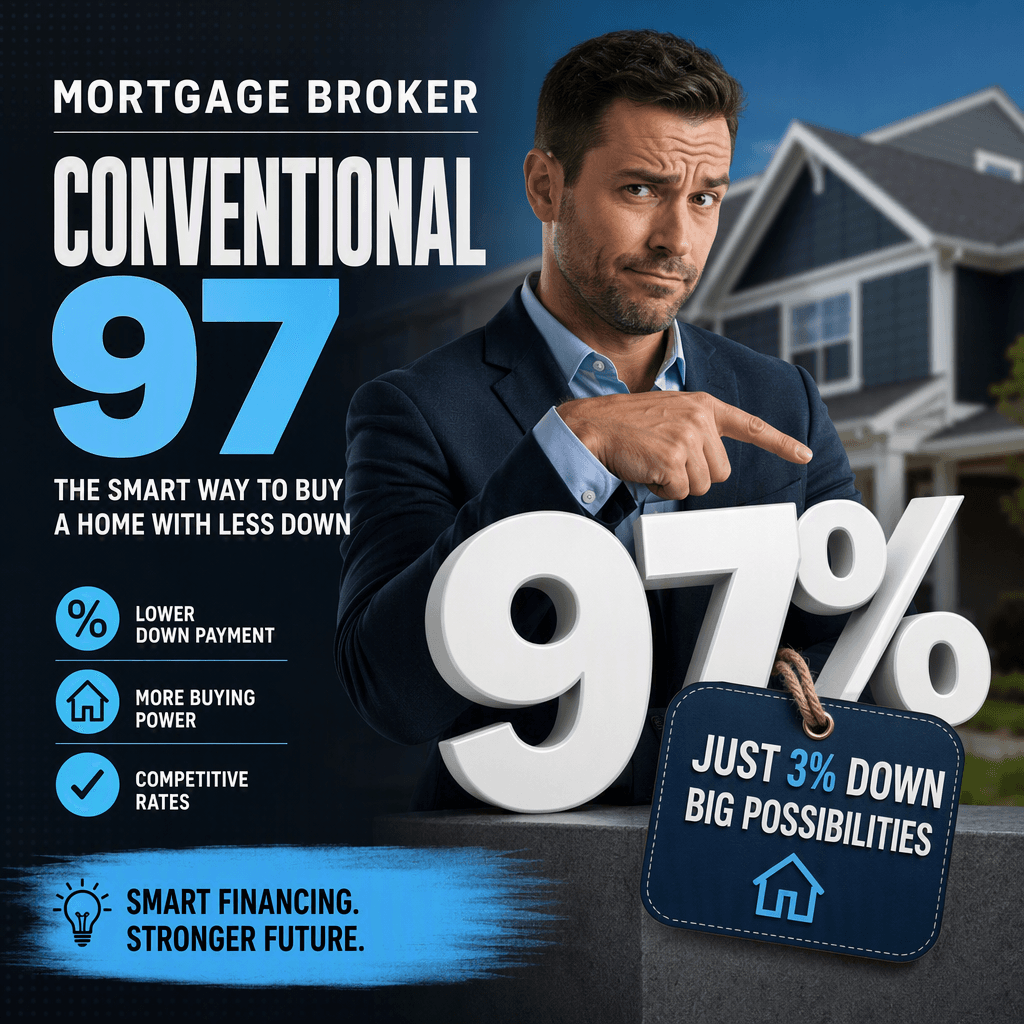 Conventional 97 low down payment loan for a Katy, Texas buyer