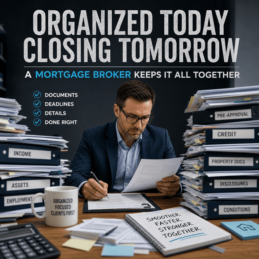 Mortgage document organization for a Texas borrower